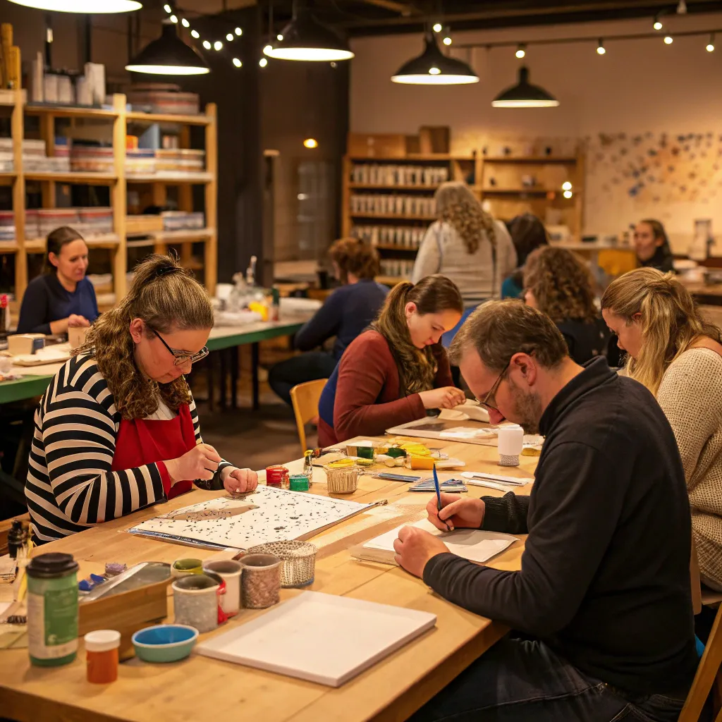 An inspiring scene from a Dalverix workshop